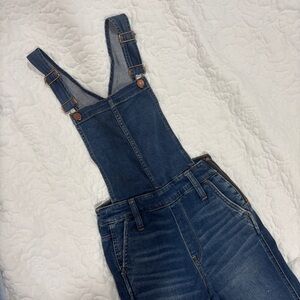 Madewell High-waisted Straight Leg Overalls XXS